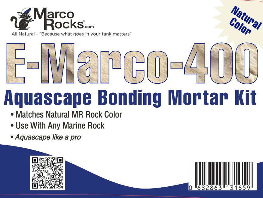 E-Marco-400 Aquascaping Mortar Complete Kit- Natural